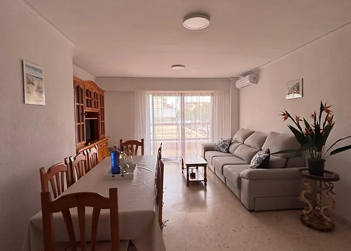 아파트 Terraza Soleada Playa de Gandia